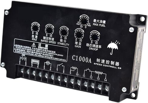 C1000A التحكم السرعة لوحة التحكم في سرعة المحرك تحكم محرك ديزل أجزاء ESC C1000A in Saudi Arabia