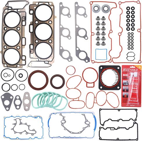Complete Gasket Set Compatible for Ford Explorer 4.0L 1997-2000，for Mercury Mountaineer 4.0L 1998-2000 Replacement HS9293PT FSD1505 Engine Head Complete Gasket Kit in Saudi Arabia