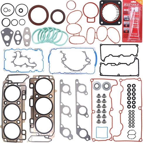 Complete Gasket Set Compatible for Ford Explorer 4.0L 1997-2000，for Mercury Mountaineer 4.0L 1998-2000 Replacement HS9293PT FSD1505 Engine Head Complete Gasket Kit in Saudi Arabia