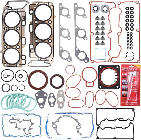 Complete Gasket Set Compatible for Ford Explorer 4.0L 1997-2000，for Mercury Mountaineer 4.0L 1998-2000 Replacement HS9293PT FSD1505 Engine Head Complete Gasket Kit in Saudi Arabia