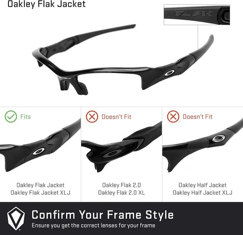 عدسات استبدال بديلة لسيارة Oakley Flak (Low Bridge Fit) in Saudi Arabia