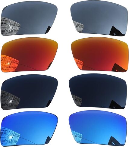 Acefrog 4 Pairs Polarized Replacement Lenses for Oakley Eyepatch 2 OO9136 Sunglasses, Perfectly Fit, Impact Resistant, Anti-scratch, Women's Lenses, Value Pack in Saudi Arabia