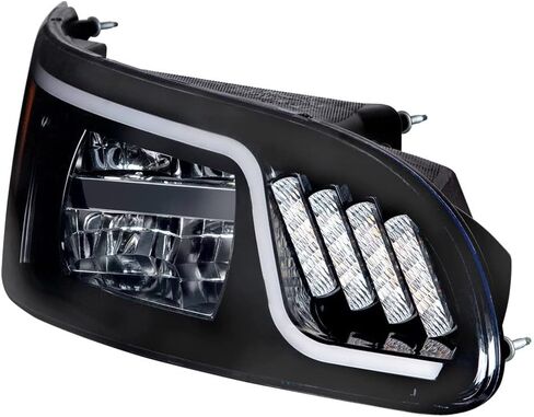 United Pacific 31074 ANDERSBLY ، RH ، LED ، الإسكان الأسود ، شعاع مرتفع/منخفض ، مع ضوء إشارة LED ، ضوء الموضع ، ضوء العلامة الجانبية وضوء تشغيل النهار in Saudi Arabia