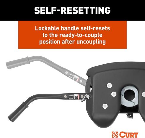 CURT 16057 A25 Sliding 5th Wheel Hitch, 25,000 lbs, Fits Select Chevy, Ford, GMC Puck System in Saudi Arabia