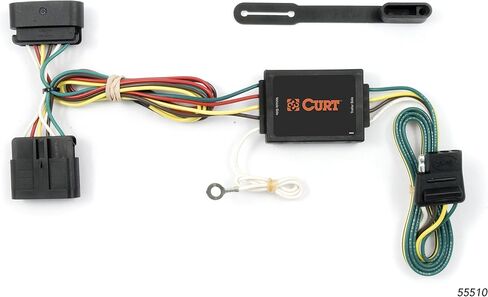 CURT Class 3 Trailer Hitch Bundle with Wiring for Chevy Colorado, GMC Canyon, Isuzu Truck - 13252 & 55510 in Saudi Arabia