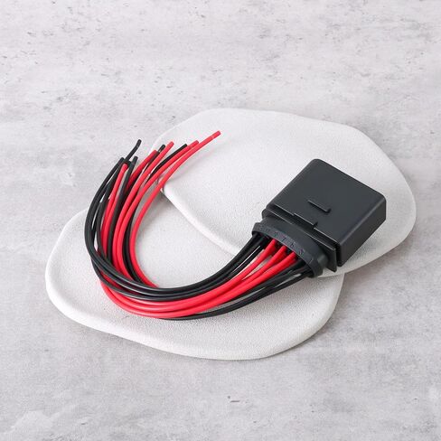 ECSING 14Pin Headlight Connector Sluge Harness 3C0973837 متوافق مع Audi متوافق مع VW in Kuwait
