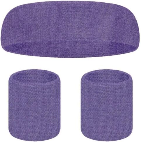 Absorbent Moisture Absorption Wristband Kids Headbands Fitness Wrist Band Yoga for Gym Running for Outdoor Sport(8) in Saudi Arabia