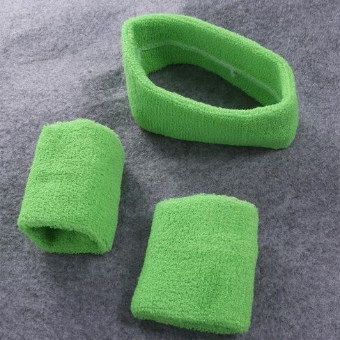 Absorbent Moisture Absorption Wristband Kids Headbands Fitness Wrist Band Yoga for Gym Running for Outdoor Sport(8) in Saudi Arabia