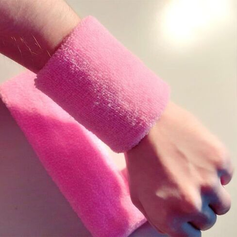 Absorbent Moisture Absorption Wristband Kids Headbands Fitness Wrist Band Yoga for Gym Running for Outdoor Sport(8) in Saudi Arabia
