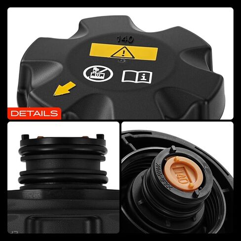 A-Premium Coolant Reservoir Expansion Tank Cap Compatible with BMW 328i, 328i 335i xDrive, 328xi, 335i, 335xi, 335is, 335d, 325i, 330i, 330xi, 325xi, X5, 528i, X3, 1 Series M, 128i, 135i, Z4 in Saudi Arabia