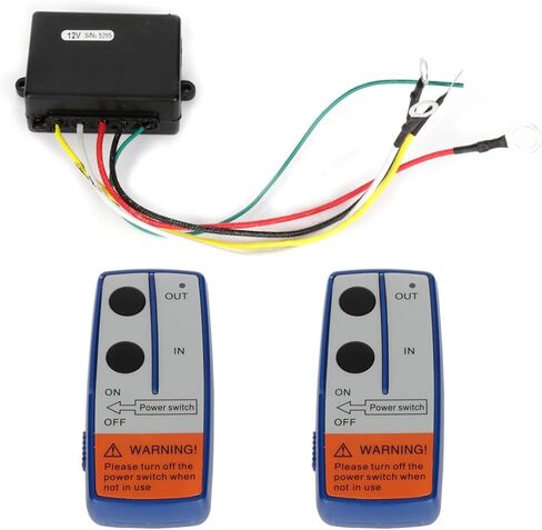 OCPTY HUSTER DUGY WINCH REMOTE SWITCH 150 قدمًا 12 فولت كهربائية لاسلكية للشاحنة ATV UTV in Saudi Arabia