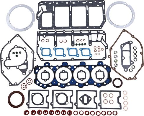 Complete Full Gasket Kit Overhaul Gasket Kit 657-34281 657-34280 657-34271 186-6213 Compatible with Lister Petter LPW4 in Saudi Arabia