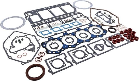 Complete Full Gasket Kit Overhaul Gasket Kit 657-34281 657-34280 657-34271 186-6213 Compatible with Lister Petter LPW4 in Saudi Arabia