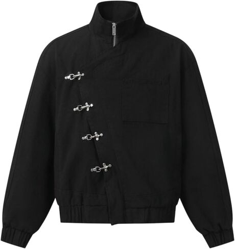 Aelfric Eden Mens Jackets Metal Button Boxy Stack in Saudi Arabia