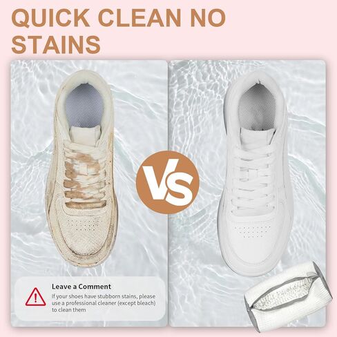 حقيبة غسالة للأحذية ، حقيبة غسيل للأحذية لغسالة ومجفف ، أكياس أحذية تنظيف قابلة لإعادة الاستخدام لأحذية التنس الأحذية. in Kuwait