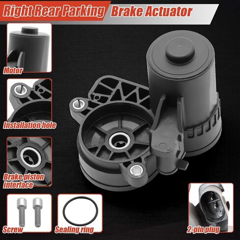 Right Rear Parking Brake Actuator Compatible with 2016-2021Honda Civic Replace#43020-TBA-A02 43020TBAA02 (Right) in Saudi Arabia