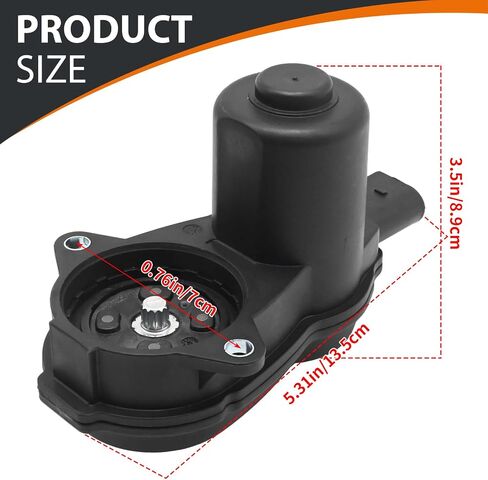 68225300AB Rear Park Brake Actuator, Replacement for Jeep Cherokee 2014-2023 Compass 2017-2019, Replacement for Chrysler 200 2015-2017, Replaces 68225300AA in Saudi Arabia