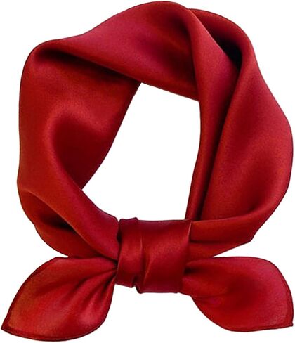 Ciormis 100 ٪ Mulberry Silk Scarf-Women's 21 ''/27''Square حرير الشعر وشاح in Kuwait