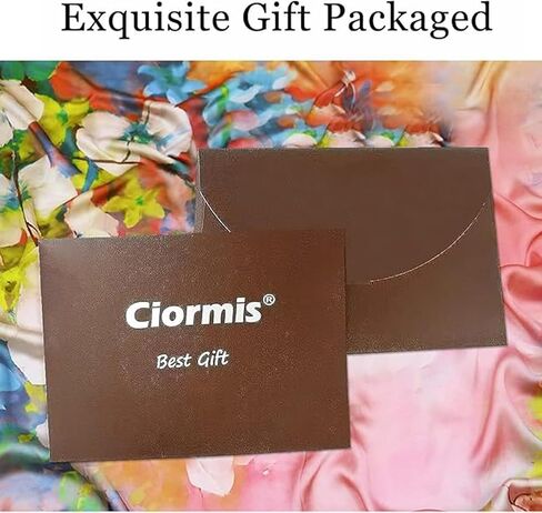 Ciormis 100 ٪ Mulberry Silk Scarf-Women's 21 ''/27''Square حرير الشعر وشاح in Kuwait
