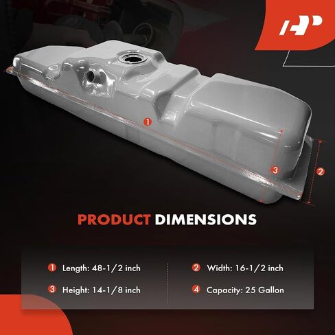 خزان الوقود A-premium مع حلقة قفل و O-Ring متوافقة مع Chevrolet C1500 ، C2500 ، C3500 ، K1500 ، K2500 ، K3500 & GMC C1500 ، C2500 ، C3500 ، K1500 ، K2500 ، K3500 ، استبدال# 15017934 in Saudi Arabia