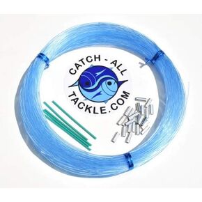 مجموعة أدوات صيد السمك أحادية الخيط بطول 100 ياردة، حلقات حماية ذات حلقات زرقاء فاتحة in Kuwait