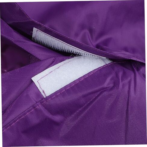 Popetpop للرجال المغطى بالركوب على رأس الدراجات الرخوة Cape Cape Rofroof Cover Cover خفيفة الوزن مقاوم للدموع Poncho لركوب الدراجة التخييم في الهواء الطلق الاستخدام الأرجواني in Saudi Arabia