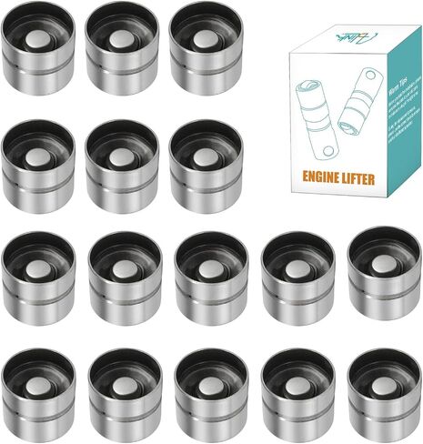 16 pcs LIF122 Hydraulic Valve Lifter For 1996-2011 Hyundai Accent Santa Fe Sonata Tiburon Tucson, For 2001-2011 Kia Optima Rio Rio5 Sportage 1.5L 1.6L 2.5L 2.7L L4 V6, 22231-37100 056-5181 in Saudi Arabia