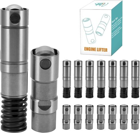(OEM Parts) 16Pcs Active Fuel Management Valve Hydraulic Roller Lifters Compatible with GMC Cadillac Chevy Buick Pontiac 4.3L 5.3L 6.0L 6.2L, Replace 12569256 12645725 12680871 12571595 in Saudi Arabia