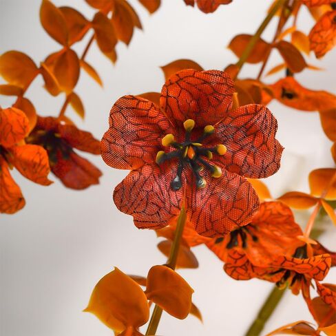 SzJias Artificial Hanging Plants Ferns Faux Fake Plants for Patio Porch Outdoor Decor (2 Pcs) in Kuwait