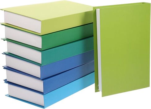Cabilock 7pcs Gradient Faux Book Modern Decorative Book Models for Home and Office Shelf Decor Chic Tabletop Crafts for Bookshelf and Desk Display in Saudi Arabia
