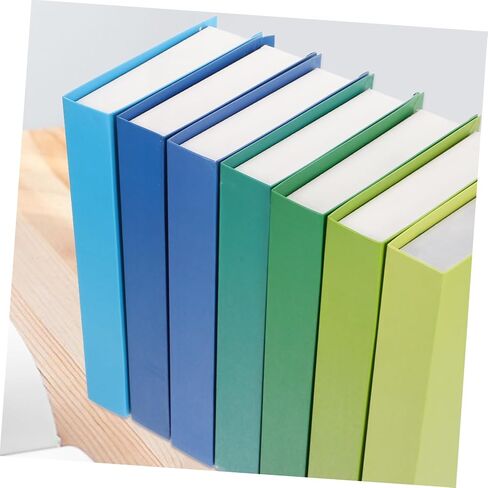 Cabilock 7pcs Gradient Faux Book Modern Decorative Book Models for Home and Office Shelf Decor Chic Tabletop Crafts for Bookshelf and Desk Display in Saudi Arabia