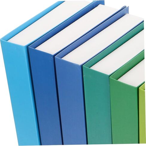 Cabilock 7pcs Gradient Faux Book Modern Decorative Book Models for Home and Office Shelf Decor Chic Tabletop Crafts for Bookshelf and Desk Display in Saudi Arabia