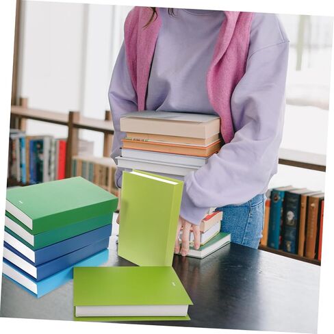 Cabilock 7pcs Gradient Faux Book Modern Decorative Book Models for Home and Office Shelf Decor Chic Tabletop Crafts for Bookshelf and Desk Display in Saudi Arabia