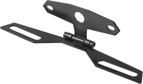 Motorcycle License Plate Bracket,Car Accessories Adjustable Motorcycle License Plate Holder,Universal Fold License Plate Tail Light Mount Holder,Suitable for Most Scooter ATV Dirt Bike in Saudi Arabia