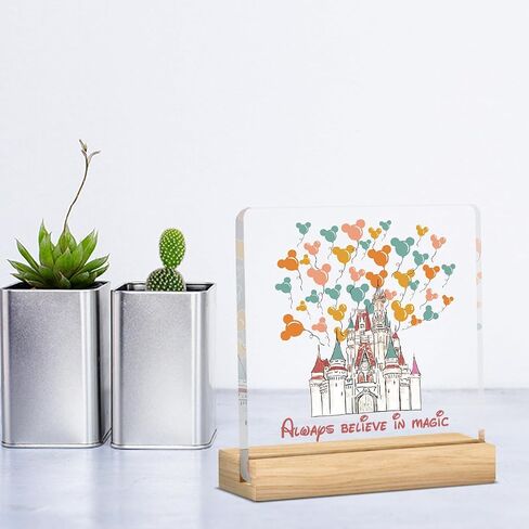 Motivational Quotes Desk Table Decor Cute Acrylic Sign Plaque Decorations for Home Farmhouse Office Bookshelf in Saudi Arabia