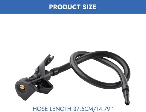 2 PCS Washield Washer Washer Boorsles Kit BB5Z17603A AR3Z17603A Washer Washer Washer Footsles Pray Jet متوافق مع فورد Explorer 2011-2015 مرافق اعتراض الشرطة 2013-2015 موستانج 2010-2014 in Saudi Arabia