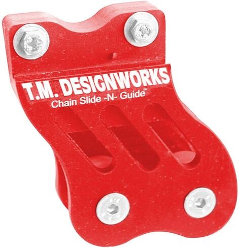 TM DesignWorks OEM Swingarm Chain Guide (Red) لـ 06-14 Honda TRX450er in Kuwait