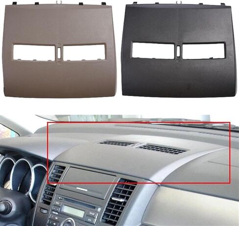 متوافق مع Nissan Tiida 2005-2011 Car Finisher-instrument Cover Cover Cover Front Vents Mostmater Air Dashboard (Beig) in Saudi Arabia