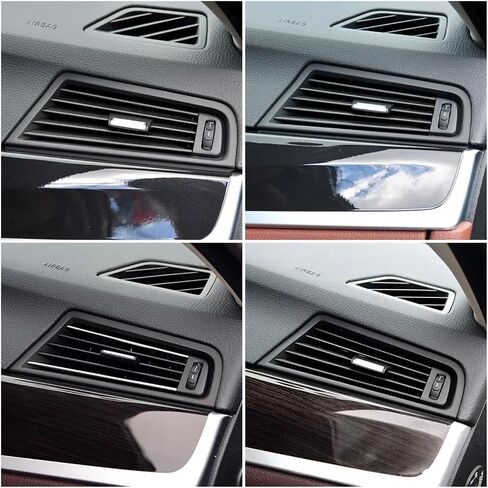 LHD Right Side Air Conditioning Grille AC Vent Outlet Panel Assembly Compatible for BMW 5 Series F10 F11 520 523 525 530 535 64229166884(Style A) in Saudi Arabia