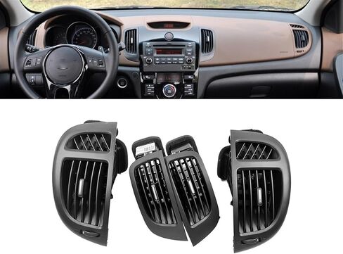 Ruili85 2 Compatible for Forte CERATO 2008 2009-2013 Air Conditioning Outlet Front Air Outlet Center Vents Plate Panel LH RH Accessories in Saudi Arabia