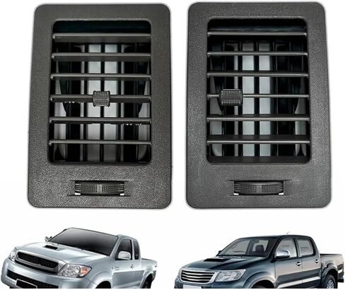 Car Air Conditioner Vent Outlets Compatible for Toyota Compatible for HILUX Dashboard Air Vents Panel 2024 in Saudi Arabia