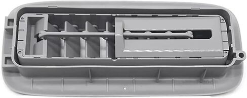 2Pcs Car Roof Top Side Air Conditioning Vent Outlet A/C Panel Grille Cover Install Compatible For Mitsubishi Pajero V93 V97(Beige) in Saudi Arabia