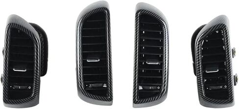 متوافق مع Cayenne 2011-2017 7P5819703 7P5819704 تكييف الهواء الأمامي الكربون A/C Air Air Grille Association (الخلفية) in Saudi Arabia