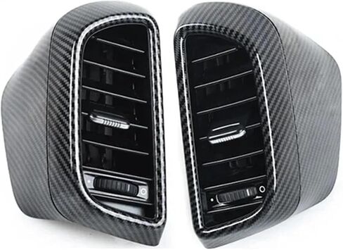 متوافق مع Cayenne 2011-2017 7P5819703 7P5819704 تكييف الهواء الأمامي الكربون A/C Air Air Grille Association (الخلفية) in Saudi Arabia