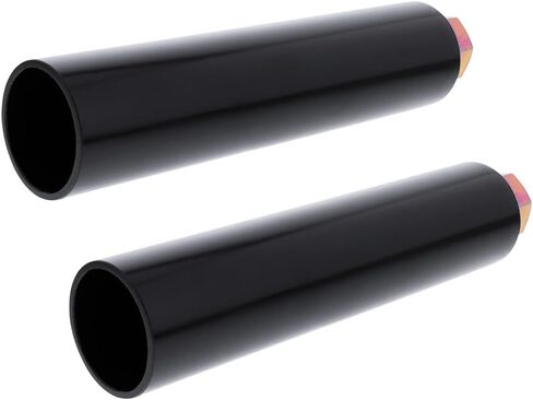 United Pacific 10848 8 "Quarter Fender Post Post ، تناسب أكثر أنابيب تثبيت قطرها 2" ، 1-7/8 "قطر 1/8" - أسود - زوج واحد in Saudi Arabia
