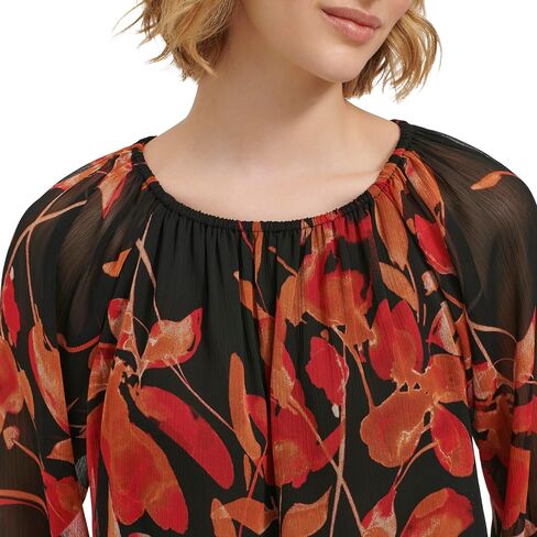 Calvin Klein Women's Blouse Long Sleeve Top in Saudi Arabia