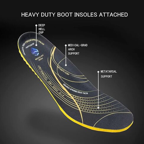 SUREWAY Mens Cowboy Western Boots,Pull On Square Toe Western Work Shoes,Soft Toe Work Boots for Men,Extremely Comfortable Durable Proved,Superior Oil/Slip Resistant,Thicker Imported Leather in Saudi Arabia