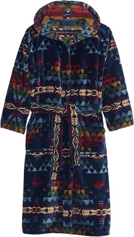 Pendleton Men's Robe, 100% Cotton, Unisex Bathrobe, Washable in Saudi Arabia