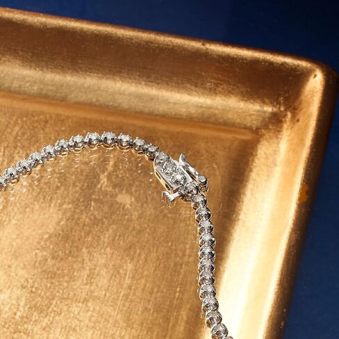 Ross-Simons 3.00 ct. t.w. Graduated Diamond Tennis Necklace in 14kt White Gold in Saudi Arabia