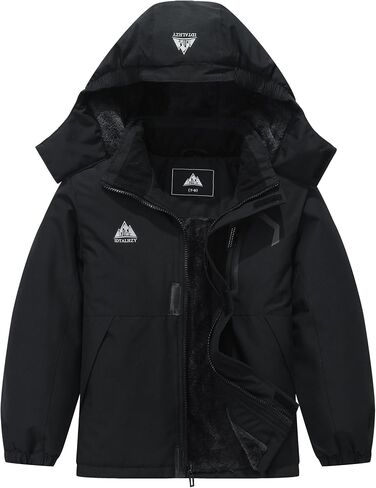 Kids Waterproof Ski Jacket with Detachable Hood in Saudi Arabia